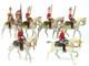 Britains Vintage Lead Soldiers Mounted 2nd Troop Horse Grenadiers