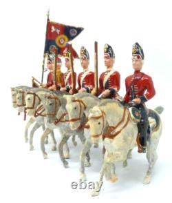 Britains Vintage Lead Soldiers Mounted 2nd Troop Horse Grenadiers