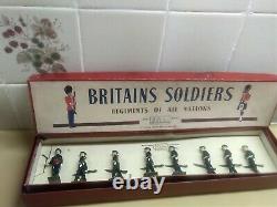 Britains Vintage Lead Soldiers boxed Duke of Cornwall's light Infantry