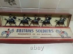 Britains Vintage Lead toy soldiers set no. 217 boxed