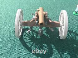 Britains Vintage Swoppet American Civil War Confererate Gun and Crew (4435)