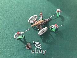 Britains Vintage Swoppet American Civil War Confererate Gun and Crew (4435)