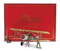 Britains W. Britain 132 WWI SOPWITH F1 CAMEL FIGHTER PLANE + CREW Gift Set `98