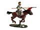Britains, Waterloo, French 4th Lancers Trooper Charging Napoleonic, #36015 Ltd