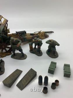 Britains Wwi 1916-18 German 210mm Howitzer & 5 Man Crew 23054 1/30