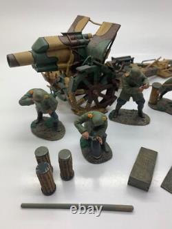 Britains Wwi 1916-18 German 210mm Howitzer & 5 Man Crew 23054 1/30