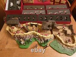 Britains ZULU GLOSS Works Drift Diorama and huge collection of boxed figures