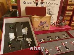 Britains ZULU GLOSS Works Drift Diorama and huge collection of boxed figures