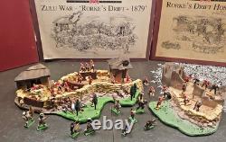 Britains Zulu War 5198 Rorke's Drift 1879 and 00143 Hospital soldiers toy
