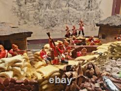 Britains Zulu War 5198 Rorke's Drift 1879 and 00143 Hospital soldiers toy