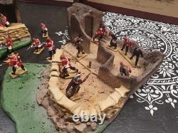 Britains Zulu War 5198 Rorke's Drift 1879 and 00143 Hospital soldiers toy