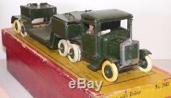 Britains boxed 1641 Underslung Lorry with driver. Rare 1938-9 version