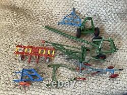 Britains farm animals and machines over 100 pieces