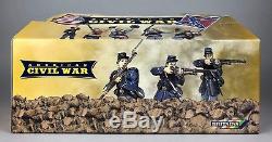 Britains -foot Infantry- American CIVIL War Soldier Figure Model Set 17828 Boxed