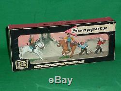 Britains herald plastic toy soldiers 132 boxed 7620 swoppet cowboy 1st issue