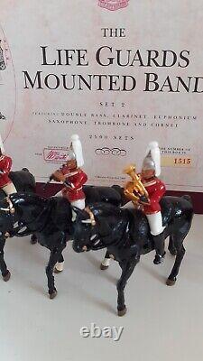 Britains limited edition life guards mounted band 1995 5295