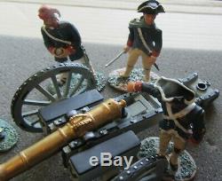Britains matt American Revolution 6 POUND GUN & CREW 17285
