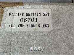 Britains model soldiers set #06701 All The King's Men in original box NM-EX