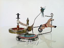 Britains rare early pre-war Equestrienne Mechanical Toy Circa 1880