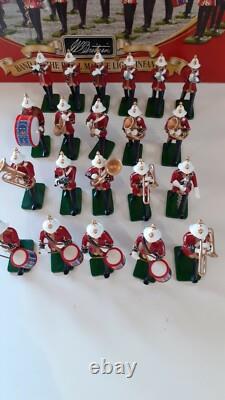 Britains royal marines light infantry band 2002 40293 large set boxed