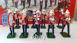 Britains royal marines light infantry band 2002 40293 large set boxed
