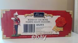 Britains royal marines light infantry band 2002 40293 large set boxed