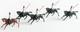 Britains (set 115) Egyptian Cavalry X 5 C1930 Unboxed
