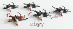Britains (set 115) Egyptian Cavalry X 5 C1930 Unboxed