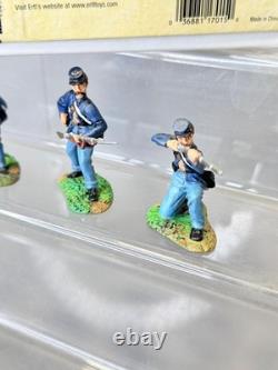 Britains toy soldiers 1/32 scale ACW #17015 union infantry firing NOS 3 FIGS