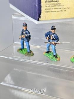 Britains toy soldiers 1/32 scale ACW #17015 union infantry firing NOS 3 FIGS