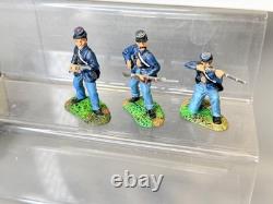 Britains toy soldiers 1/32 scale ACW #17015 union infantry firing NOS 3 FIGS