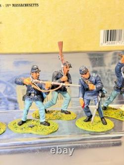 Britains toy soldiers 1/32 scale ACW #17302 19th MASSACHUSETTS CLUBS ARE TRUMPS