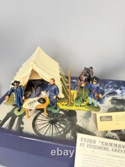 Britains toy soldiers 1/32 scale ACW #17463 UNION COMMAND AT VICKSBURG GRANT