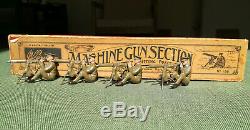 Britainsvintage British Machine Gun Section Set 198boxed