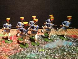 Britainsvintage Japanese Infantry Charging Set 134raregraded Excellent