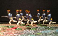 Britainsvintage Japanese Infantry Charging Set 134raregraded Excellent