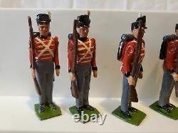 Britians Line Infantry Waterloo, boxed, 9 pcs
