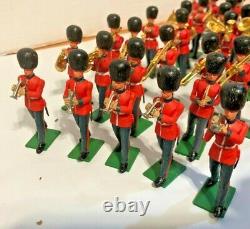 Britians Ltd Soldiers Marching Band 48++ Members, Horns, Drums, Leader