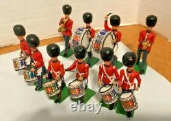 Britians Ltd Soldiers Marching Band 48++ Members, Horns, Drums, Leader