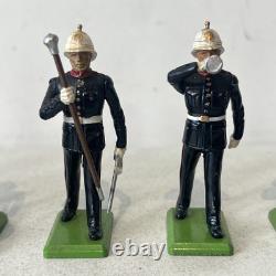 Britians Toy Soldiers Royal Navy Naval Marines Marching Band Parage X10 Figures