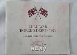 Britians Zulu Wars' Rorkes Drift' 1879 Diorama Ltd Edition 2000