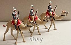 British Bulldog Soldiers Under Two Flags, 3 Camels and Mounted Soldiers boxed
