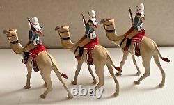 British Bulldog Soldiers Under Two Flags, 3 Camels and Mounted Soldiers boxed