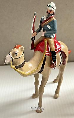 British Bulldog Soldiers Under Two Flags, 3 Camels and Mounted Soldiers boxed
