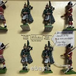 British Soldiers 1881 Seaforth Highlanders Limited Edition, Set Number 3184