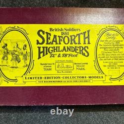 British Soldiers 1881 Seaforth Highlanders Limited Edition, Set Number 3184