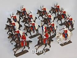 CBG Mignot Set Spahis 15 mounted toy soldiers boxed britains TOP TOP TOP