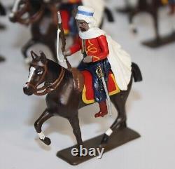 CBG Mignot Set Spahis 15 mounted toy soldiers boxed britains TOP TOP TOP
