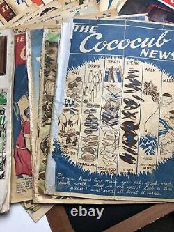 Cadburys Cococub News Magazines Complete Set, 1-34 (inc 1-10 all VERY RARE)