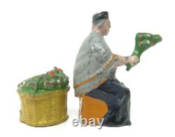 Charbens Gypsy Flower Seller With Basket Vintage Adult Collectible